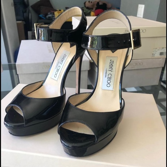 Jimmy Choo Shoes - Jimmy Choo- gently used size 36.5 (6.5)-$200